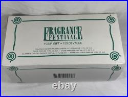 Vintage Elizabeth Taylor Diamonds & Emeralds Fragrance Festival With 5 Bottles