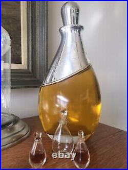 Vintage Elsa Peretti Made For Halston Display Factice Perfume Bottle