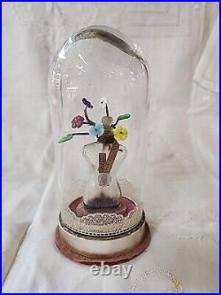 Vintage Elsa Schiaparelli Shocking Perfume Bottle France Glass Dome