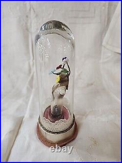 Vintage Elsa Schiaparelli Shocking Perfume Bottle France Glass Dome