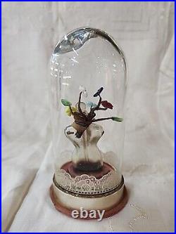 Vintage Elsa Schiaparelli Shocking Perfume Bottle France Glass Dome