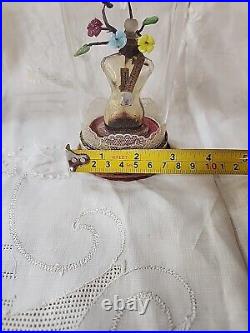 Vintage Elsa Schiaparelli Shocking Perfume Bottle France Glass Dome