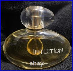 Vintage Estee Lauder INTUITION 1.7 oz Spray Perfume RARE Discontinued FULL