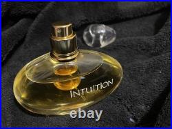 Vintage Estee Lauder INTUITION 1.7 oz Spray Perfume RARE Discontinued FULL