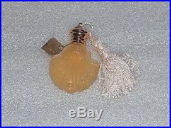 Vintage Estee Lauder White Linen Perfume Frosted Shell Flacon Parfum 7 ml