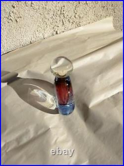 Vintage FIRE ISLAND PERFUME BOTTLE R. Burns M. LaBarbera 11-33-1987 + 1 Sign