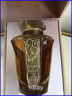 Vintage FUGUE Perfume Bottle by Roger & Gallet, Perfume Splash Sealed, Rare
