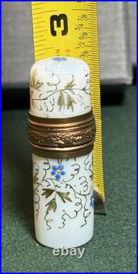 Vintage Floral Purse Size Perfume Bottle