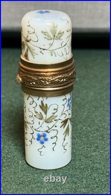 Vintage Floral Purse Size Perfume Bottle