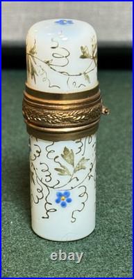 Vintage Floral Purse Size Perfume Bottle