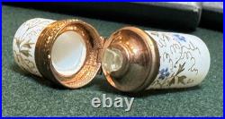 Vintage Floral Purse Size Perfume Bottle