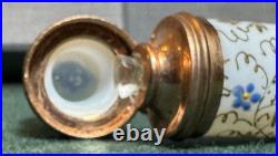 Vintage Floral Purse Size Perfume Bottle