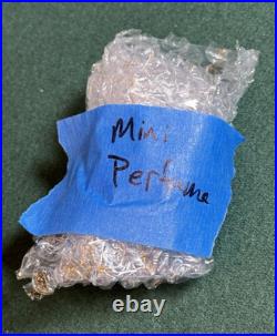 Vintage Floral Purse Size Perfume Bottle