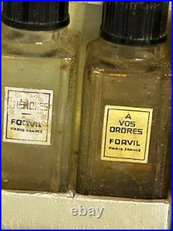 Vintage Forvil Paris Perfumes in Box A Vos Ordes Anemones Rare