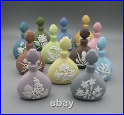 Vintage Franklin Mint Petite Porcelaine Perfume Bottles #3609 Free Shipping