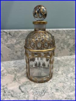 Vintage French Eau de Cologne Imperiale Guerlain Perfume Gold/Clear Bee Bottle