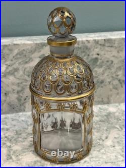 Vintage French Eau de Cologne Imperiale Guerlain Perfume Gold/Clear Bee Bottle