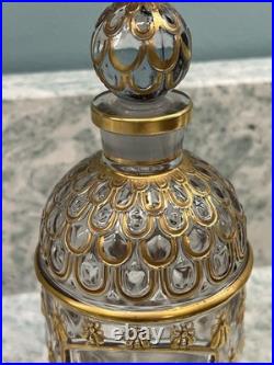 Vintage French Eau de Cologne Imperiale Guerlain Perfume Gold/Clear Bee Bottle