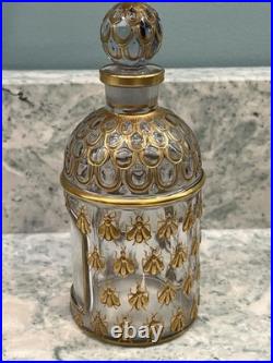 Vintage French Eau de Cologne Imperiale Guerlain Perfume Gold/Clear Bee Bottle