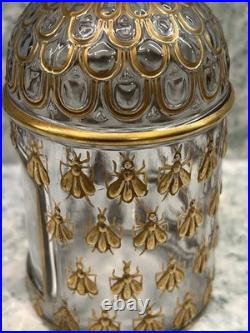 Vintage French Eau de Cologne Imperiale Guerlain Perfume Gold/Clear Bee Bottle