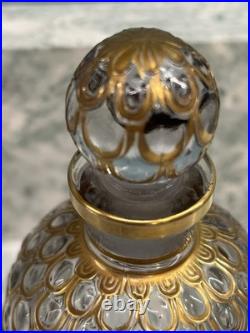 Vintage French Eau de Cologne Imperiale Guerlain Perfume Gold/Clear Bee Bottle