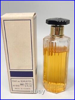 Vintage French Lanvin Arpege Perfume Bottle #810 Splash Eau de Toilette Boxed