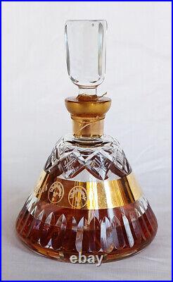 Vintage French Perfume Bottle MUSICIANS Sealed Baccarat