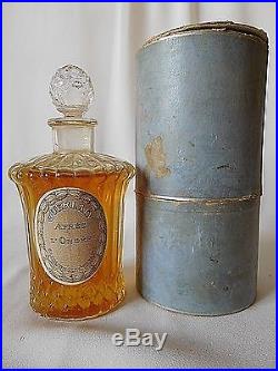 Vintage GUERLAIN APRES L'ONDEE 2.7 oz / 80 ml Parfum / Perfume Bottle