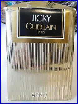 Vintage GUERLAIN JICKY 4.2 OZ /125 ML PARFUM / PERFUME SEALED BOTTLE, VERY RARE