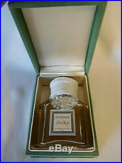 Vintage GUERLAIN JICKY Perfume 40 ml Perfume Bottle Sealed, Very Rare