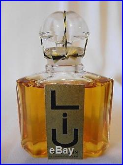 Vintage GUERLAIN LIU 1 OZ PARFUM / PERFUME, Sealed Bottle, Very Rare