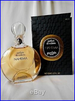 Vintage GUERLAIN NAHEMA 1.7 OZ Perfume / Parfum de Toilette, Sealed Bottle