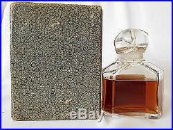 Vintage GUERLAIN RUE DE LA PAIX 80 ml / 2.7 oz Perfume, Baccarat Bottle, Rare