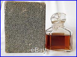 Vintage GUERLAIN RUE DE LA PAIX 80 ml / 2.7 oz Perfume Baccarat Bottle, Unopened
