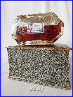 Vintage GUERLAIN RUE DE LA PAIX 80 ml / 2.7 oz Perfume Baccarat Bottle, Unopened
