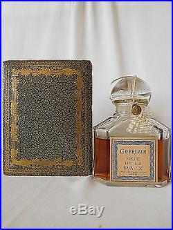 Vintage GUERLAIN RUE DE LA PAIX 80 ml / 2.7 oz Perfume, Baccarat Bottle, Unused