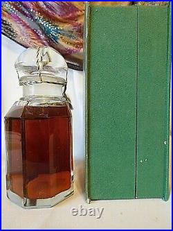 Vintage GUERLAIN SHALIMAR 8.4 oz SEALED PERFUME BOTTLE with Box