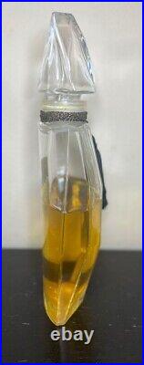 Vintage Giant Bob Mackie Parfum Perfume Crystal Factice Curved Bottle RARE Empty