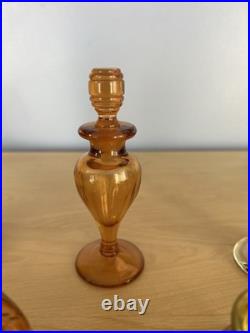 Vintage Glass Perfume Bottles (Lot Of 5)