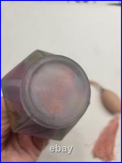 Vintage Gold And Purple Swirl Atomizer Perfume Bottles Exc Cond Nice