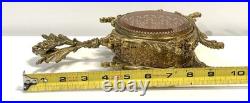 Vintage Gold Ormolu And Glass Perfume Bottle Vintage Gold Ormolu And Glass Perfume Bottle