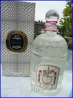 Vintage Guerlain 32.5 oz Huge Du Coq Perfume in Bee Bottle with Box, sealed
