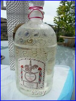 Vintage Guerlain 32.5 oz Huge Du Coq Perfume in Bee Bottle with Box, sealed