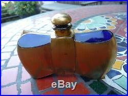 Vintage Guerlain Baccarat Coque D' Or Perfume Bottle