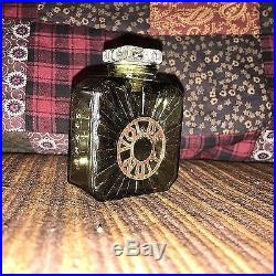 Vintage Guerlain Baccarat Perfume Bottle for Vol De Nuit, Empty