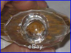 Vintage Guerlain Baccarat Style Shalimar Perfume Bottle 1 OZ 1/2 Full 4