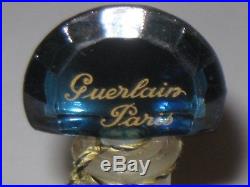 Vintage Guerlain Baccarat Style Shalimar Perfume Bottle 1 OZ 3/4+ Full 4