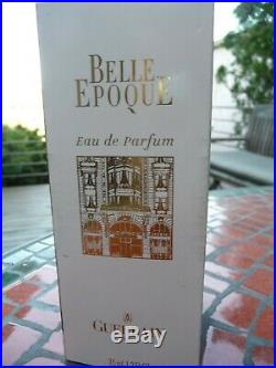 Vintage Guerlain Belle Epoque Baccarat Perfume Bottle, Sealed In Box