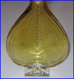 Vintage Guerlain Chamade Perfume Store Display Bottle & Glass Stopper 4 OZ 8 1/2