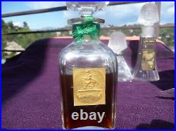 Vintage Guerlain Champs Elysees 1910 Baccarat Perfume Bottle unopened